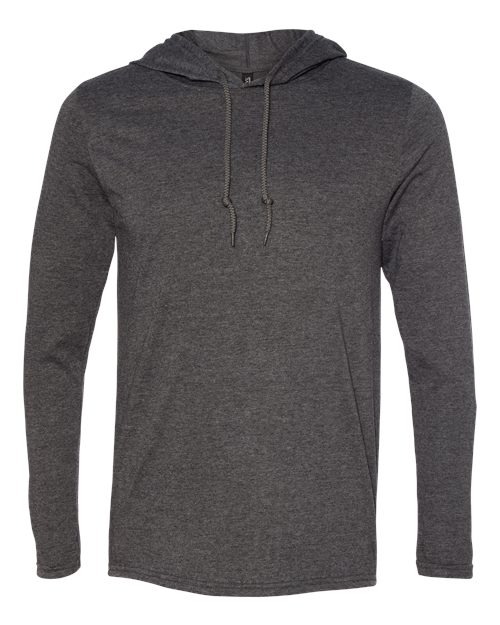 Men's Softstyle® Lightweight Hooded Long Sleeve T-Shirt