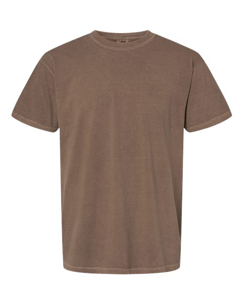 T-shirt épais teint en pièce