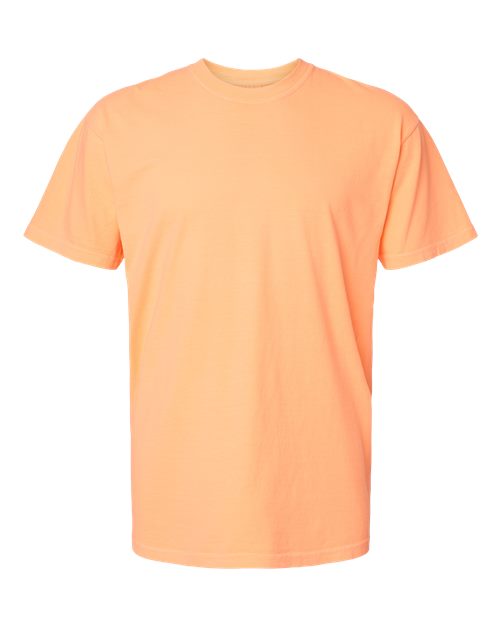 T-shirt épais teint en pièce