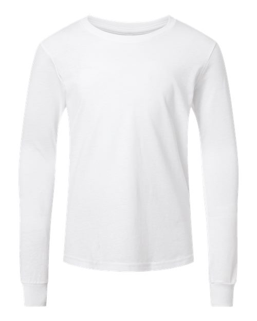 Youth Heather CVC Long Sleeve Tee