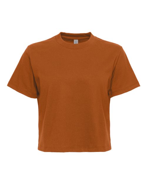 T-shirt épais et carré pour femme