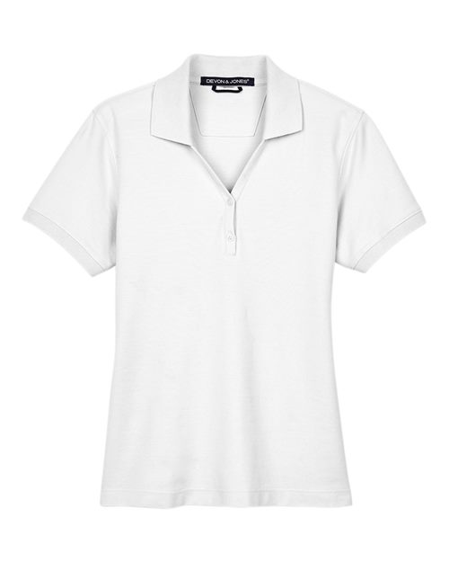 Women's Pima Piqué Polo