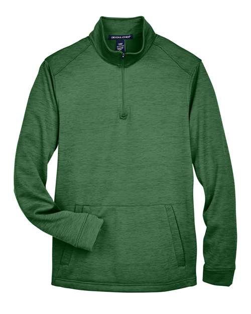 Men's Newbury Mélange Fleece Quarter-Zip Pullover
