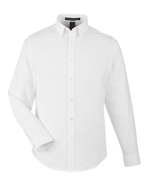 Men's CrownLux Performance® Spencer Poplin Dress Shirt