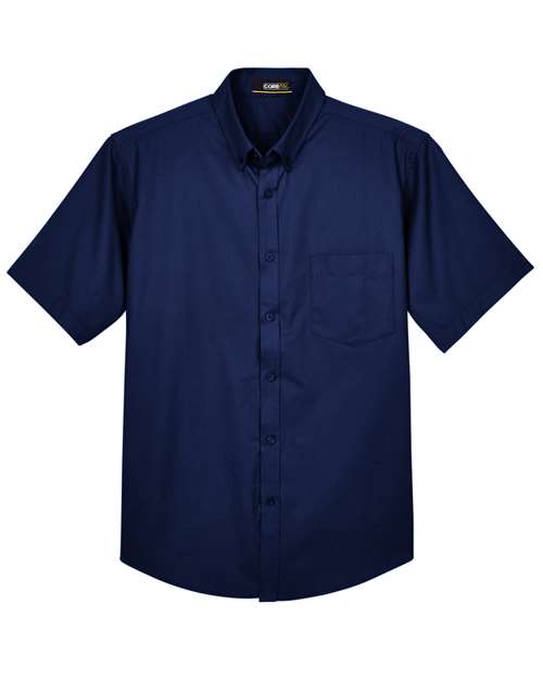 Men's Tall Optimum Short Sleeve Twill Dress Shirt