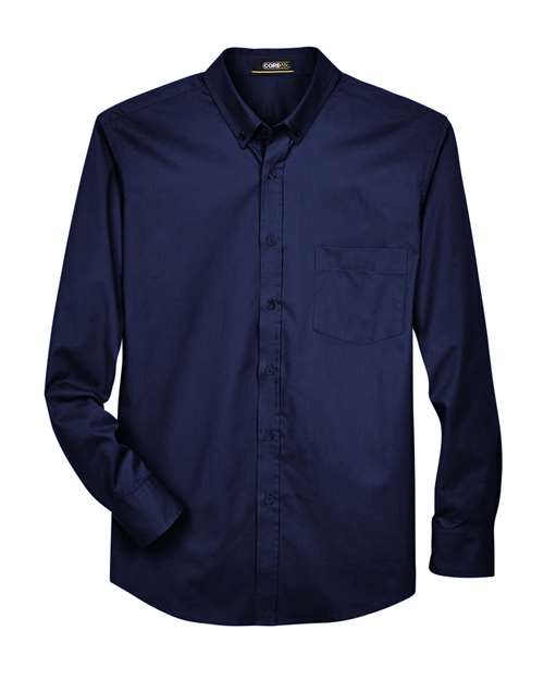 Chemise habillée en sergé pour homme de grande taille