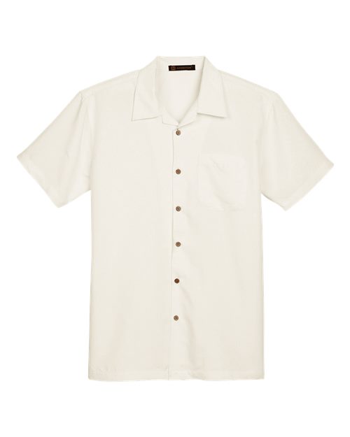 Men's Barbados Textured Camp Shirt