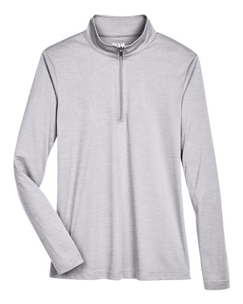 Women's Zone Sonic Heather Performance Quarter-Zip Pullover