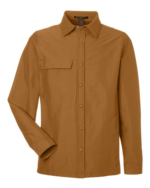 Unisex Flex Twill Overshirt Jacket