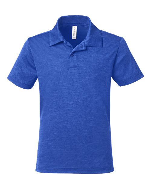 Youth Zone Sonic Heather Performance Polo