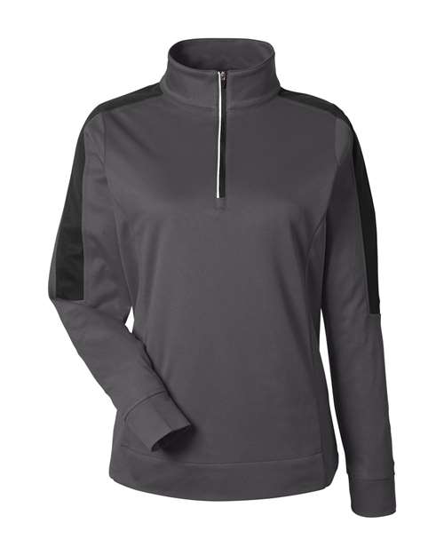 Pull à fermeture éclair quart de tour en maille colorblock Market Snag Protect pour femme