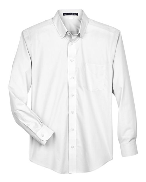 Chemise habillée en tissu tissé pour homme Crown Collection®