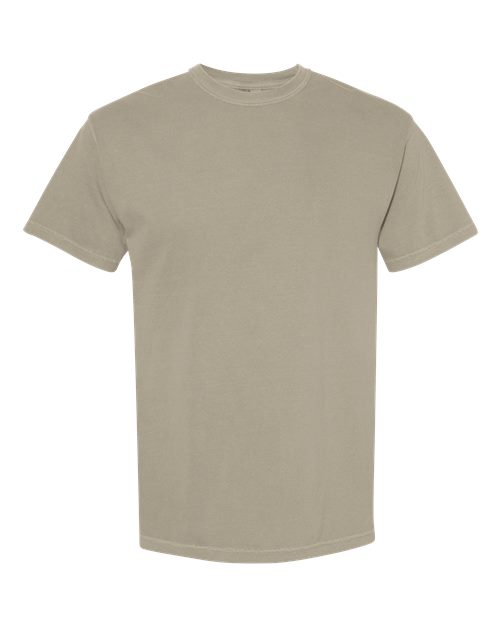 T-shirt épais teint en pièce