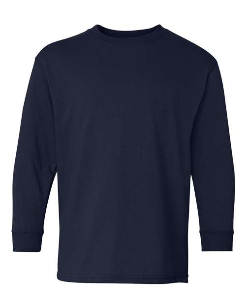 T-shirt à manches longues en coton épais pour jeunes