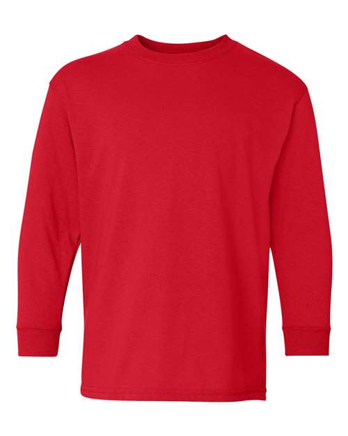 T-shirt à manches longues en coton épais pour jeunes