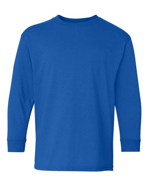 T-shirt à manches longues en coton épais pour jeunes