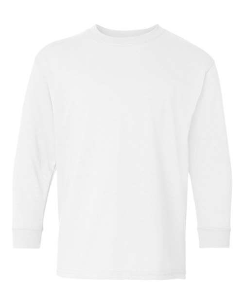 T-shirt à manches longues en coton épais pour jeunes