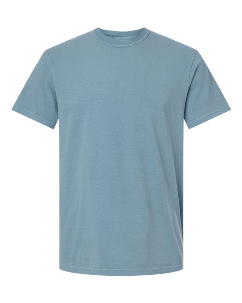 T-shirt épais teint en pièce