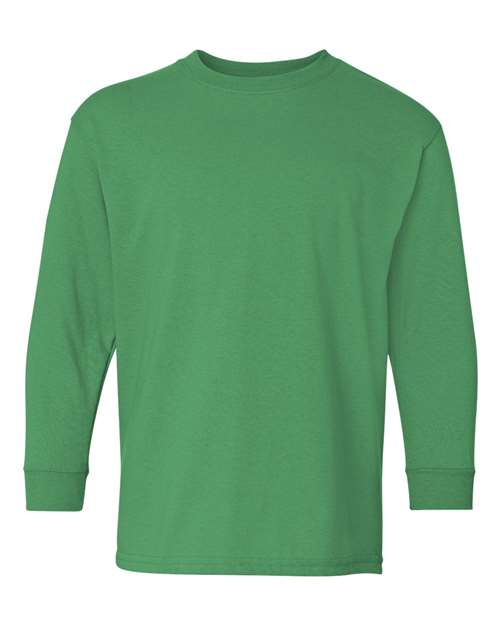 T-shirt à manches longues en coton épais pour jeunes