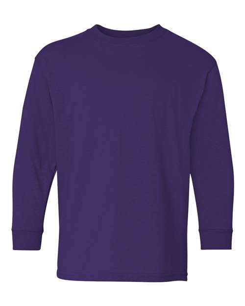 T-shirt à manches longues en coton épais pour jeunes