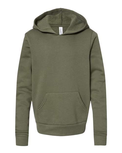 Sweat à capuche en polaire éponge pour jeunes