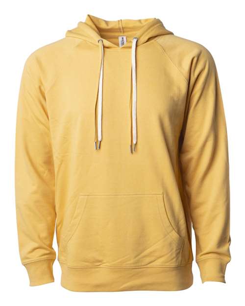Unisex Icon Lightweight Loopback Terry Hooded Sweatshirt