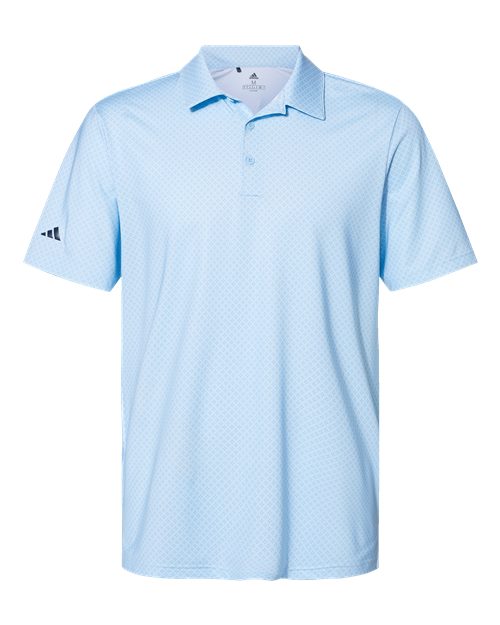 Polo à imprimé losanges et pois pour homme