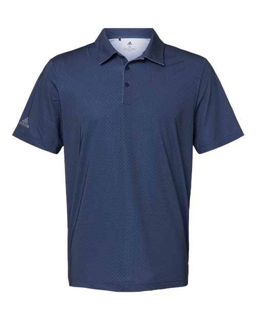 Polo à imprimé losanges et pois pour homme