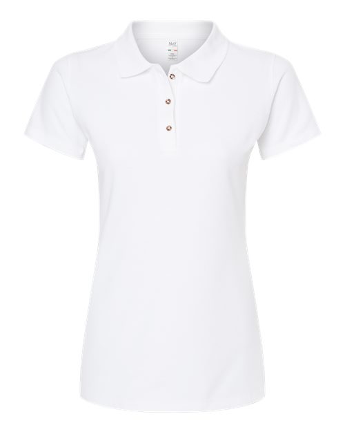 Polo piqué Ringspun pour femme