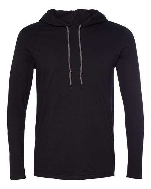 Men's Softstyle® Lightweight Hooded Long Sleeve T-Shirt