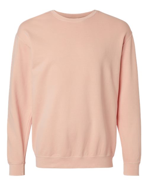 Unisex Garment-Dyed Lightweight Fleece Crewneck Sweatshirt