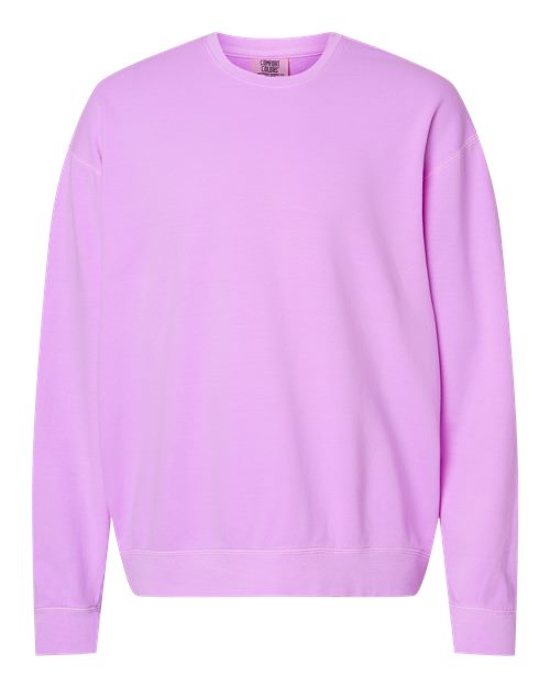 Unisex Garment-Dyed Lightweight Fleece Crewneck Sweatshirt