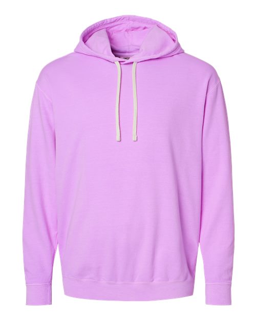 Unisex Garment-Dyed Lightweight Fleece Hooded Sweatshirt