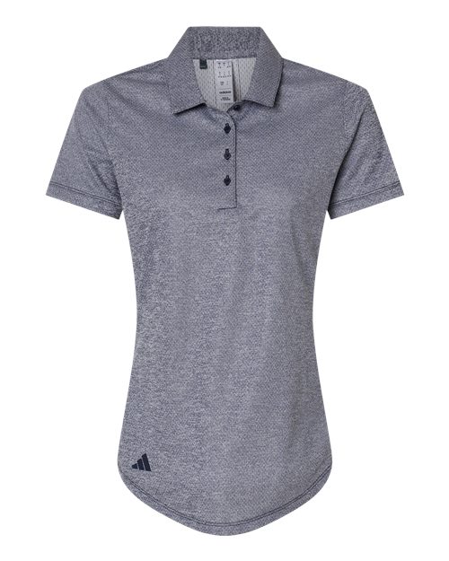Polo teint par sections pour femme