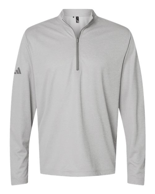 Pull zippé quart de tour teint par sections pour homme