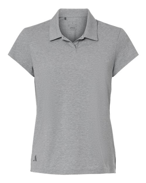 Polo en mélange de coton pour femme