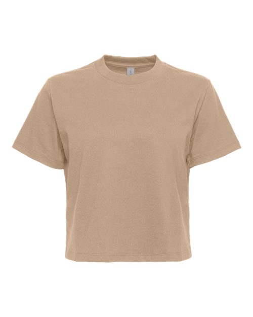T-shirt épais et carré pour femme