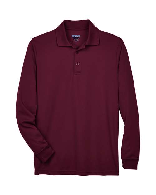 Polo piqué à manches longues Pinnacle Performance pour homme