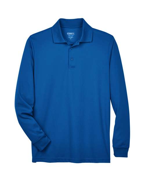 Polo piqué à manches longues Pinnacle Performance pour homme