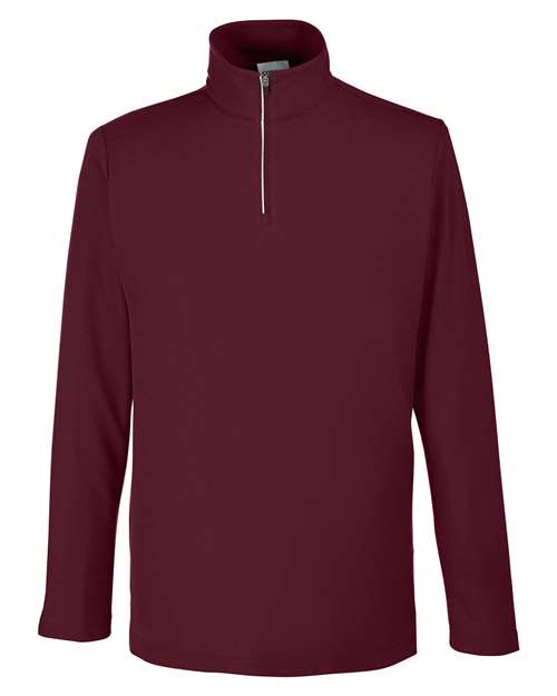 Pull piqué Fusion ChromaSoft™ à fermeture éclair quart de tour pour homme