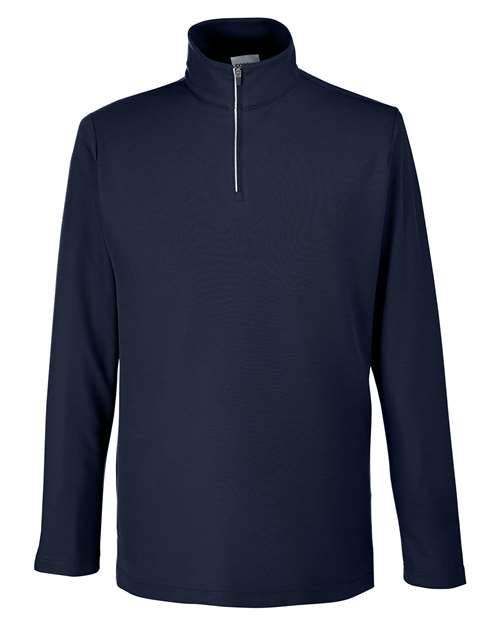 Pull piqué Fusion ChromaSoft™ à fermeture éclair quart de tour pour homme
