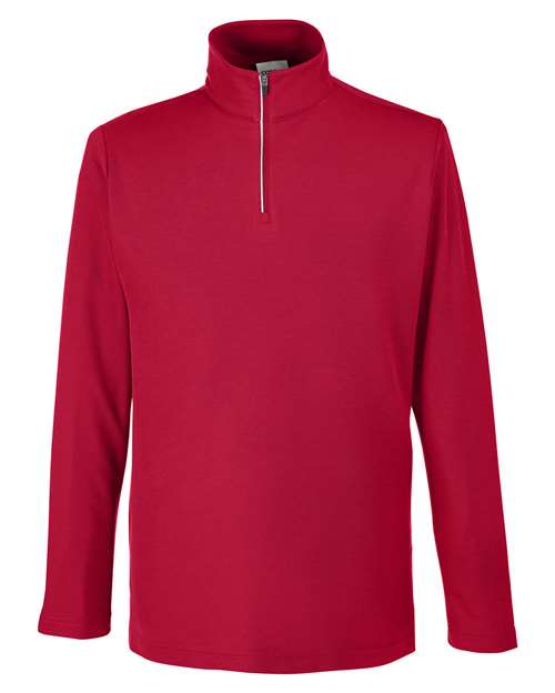 Pull piqué Fusion ChromaSoft™ à fermeture éclair quart de tour pour homme