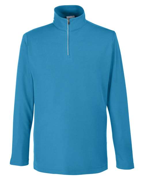 Pull piqué Fusion ChromaSoft™ à fermeture éclair quart de tour pour homme