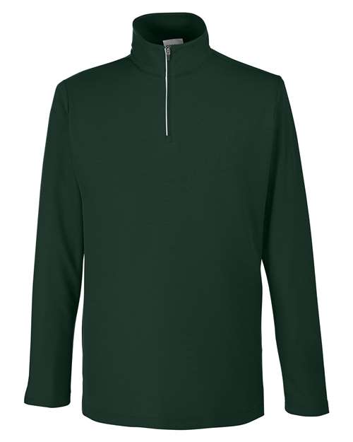 Pull piqué Fusion ChromaSoft™ à fermeture éclair quart de tour pour homme