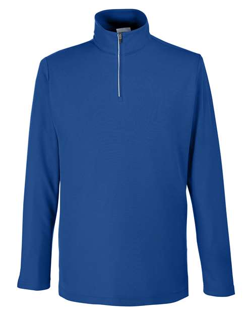 Pull piqué Fusion ChromaSoft™ à fermeture éclair quart de tour pour homme