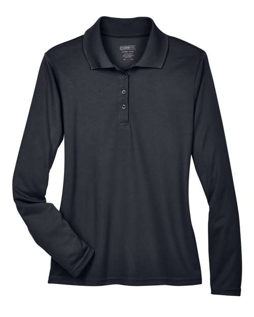 Polo piqué à manches longues Pinnacle Performance pour femme