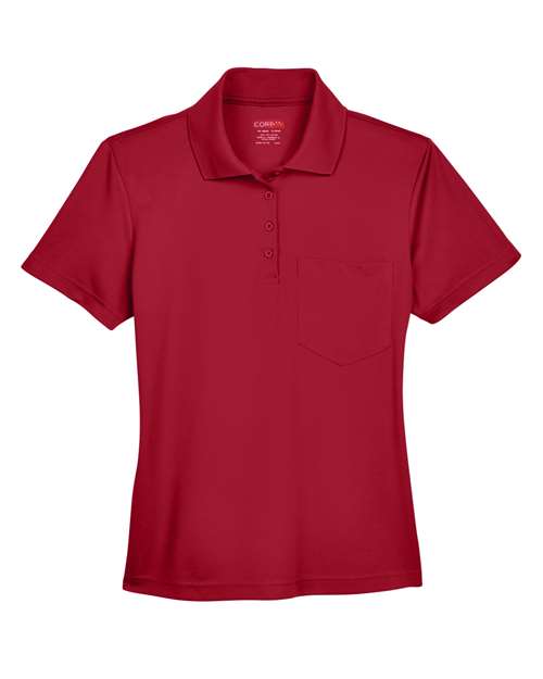 Polo piqué Origin Performance pour femme avec poche