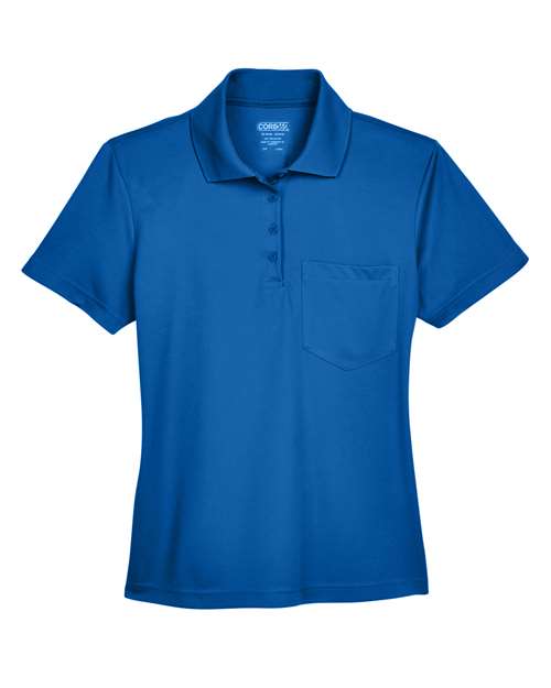 Polo piqué Origin Performance pour femme avec poche