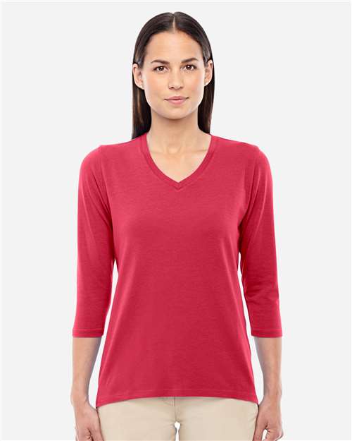 Women's Perfect Fit™ Bracelet-Length V-Neck Top