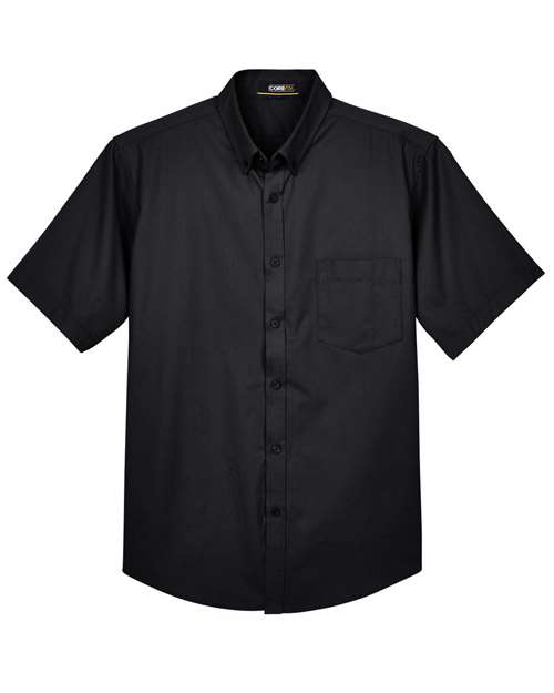 Chemise habillée en sergé à manches courtes Optimum pour homme